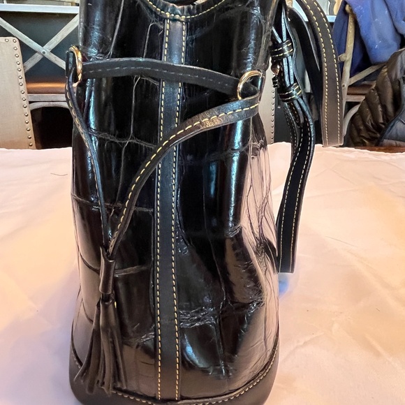 Dooney and Burke Crocodile Tote - Picture 4 of 4